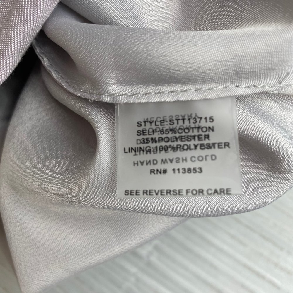 Sugar + Lips Sleeveless Belted Purple Mini Dress - Picture 10 of 10